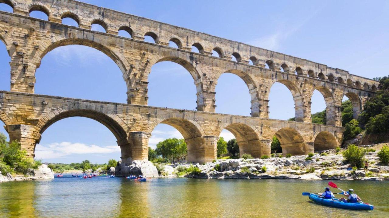 Correspondances La Colette Pont Du Gard Villa Fournès Buitenkant foto